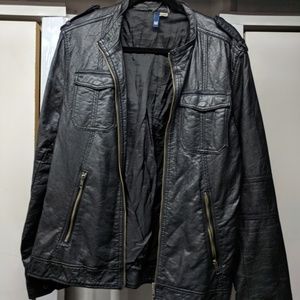 H&M leather jacket